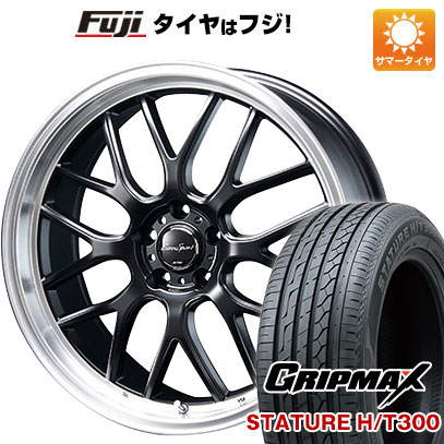 【新品国産5穴114.3車】 夏タイヤ ホイール4本セット 235/55R19 グリップマックス スタチャー H/T300 BSW（限定） ブレスト ユーロスポーツ タイプ805 19インチ :fuji 1121 126178 40206 40206:フジコーポレーション