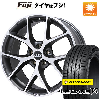 クーポン配布中 【新品国産5穴100車】 夏タイヤ ホイール４本セット 205/50R17 ダンロップ ルマン V+(ファイブプラス) BBS GERMANY SR 17インチ :fuji 1671 152825 40673 40673:フジコーポレーション