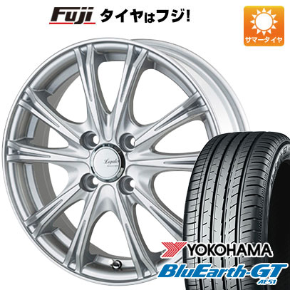 【新品 軽自動車】N BOX タント スペーシア サマータイヤ ホイール4本セット 155/65R14 ヨコハマ ブルーアース GT AE51 ゴジゲン リーガレスα EX 14インチ :fuji 21721 74939 28581 28581:フジコーポレーション