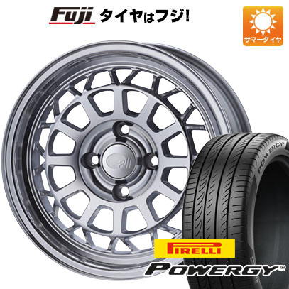 クーポン配布中 【新品国産4穴100車】 夏タイヤ ホイール４本セット 195/55R15 ピレリ パワジー エンケイ allシリーズ オールナイン 15インチ :fuji 1848 150746 37000 37000:フジコーポレーション