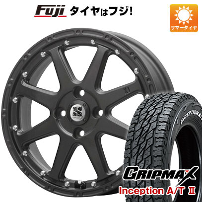 【新品 軽自動車】タフト ソリオ サマータイヤ ホイール4本セット 165/65R15 グリップマックス インセプション A/TII RWL(限定) MLJ エクストリームJ 15インチ :fuji 21761 131393 42829 42829:フジコーポレーション