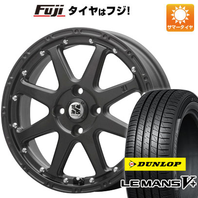 クーポン配布中 【新品 軽自動車】夏タイヤ ホイール4本セット 165/55R14 ダンロップ ルマン V+(ファイブプラス) MLJ エクストリームJ 14インチ :fuji 21721 131387 40646 40646:フジコーポレーション