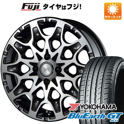 クーポン配布中 【新品 軽自動車】N BOX タント ワゴンR 夏タイヤ ホイール4本セット 165/55R15 ヨコハマ ブルーアース GT AE51 エムズスピード J694 15インチ :fuji 142 67652 28574 28574:フジコーポレーション