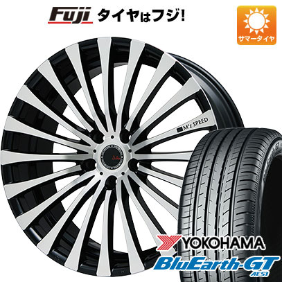 【新品国産5穴114.3車】 夏タイヤ ホイール4本セット 225/35R19 ヨコハマ ブルーアース GT AE51 エムズスピード ジュリア 666モノブロック 19インチ :fuji 878 71937 28526 28526:フジコーポレーション