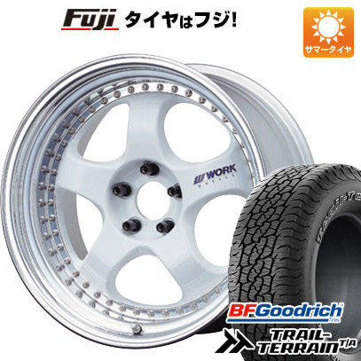 【新品国産5穴114.3車】 夏タイヤ ホイール4本セット 235/60R18 BFグッドリッチ トレールテレーンT/A ORBL ワーク マイスター S1 3P 18インチ :fuji 27064 142078 36812 36812:フジコーポレーション