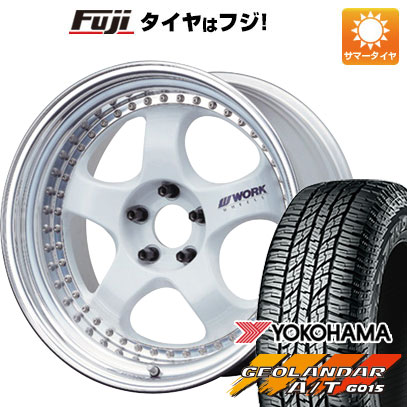 クーポン配布中 【新品国産5穴114.3車】 夏タイヤ ホイール4本セット 225/55R18 ヨコハマ ジオランダー A/T G015 RBL ワーク マイスター S1 3P 18インチ :fuji 1321 142080 23760 23760:フジコーポレーション