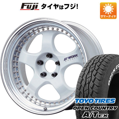 【新品】ライズ/ロッキー（ガソリン） 夏タイヤ ホイール4本セット 195/65R16 トーヨー オープンカントリー A/T EX ワーク マイスター S1 3P 16インチ :fuji 21101 146031 34401 34401:フジコーポレーション