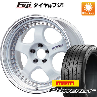 【新品国産5穴114.3車】 夏タイヤ ホイール4本セット 225/40R18 ピレリ パワジー ワーク マイスター S1 3P 18インチ｜fujicorporation