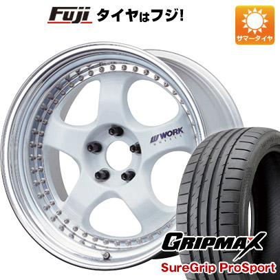 【新品国産5穴100車】 夏タイヤ ホイール4本セット 245/40R20 グリップマックス シュアグリップ PRO SPORTS BSW（限定） ワーク マイスター S1 3P 20インチ :fuji 9521 146032 38318 38318:フジコーポレーション