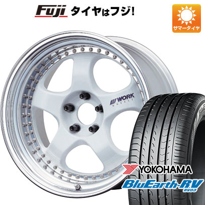 【パンク保証付】【新品国産5穴114.3車】 夏タイヤ ホイール4本セット 225/60R18 ヨコハマ ブルーアース RV 03 ワーク マイスター S1 3P 18インチ : fuji 1341 142078 38016 38016 : フジコーポレーション