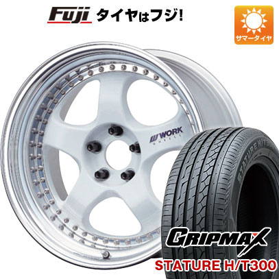 【新品国産5穴114.3車】 夏タイヤ ホイール4本セット 245/45R20 グリップマックス スタチャー H/T300 BSW（限定） ワーク マイスター S1 3P 20インチ :fuji 1481 146033 40207 40207:フジコーポレーション