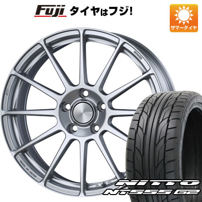 【パンク保証付き】【新品国産5穴114.3車】 夏タイヤ ホイール４本セット 215/35R18 ニットー NT555 G2 エンケイ PF03 18インチ :fuji 15661 151001 23601 23601:フジコーポレーション