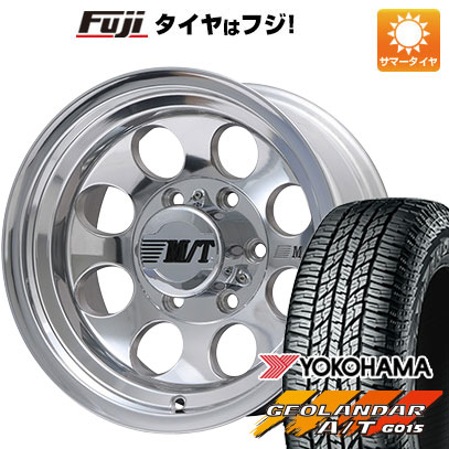 【新品国産6穴139.7車】 夏タイヤ ホイール4本セット 33X12.5R15 ヨコハマ ジオランダー A/T G015 OWL/RBL ミッキートンプソン クラシック3 15インチ :fuji 11841 66795 22892 22892:フジコーポレーション