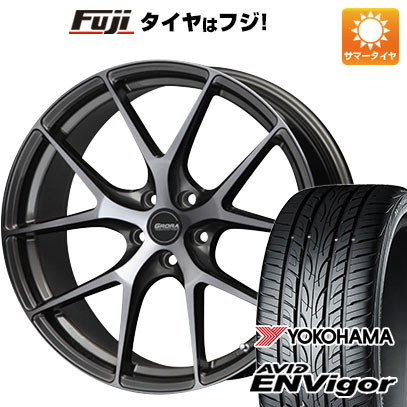 【新品】輸入車用 アウディ フォルクスワーゲン 夏タイヤ ホイール4本セット 225/40R19 ヨコハマ エイビッド エンビガーS321 エアスト GRORA GS15V 19インチ｜fujicorporation