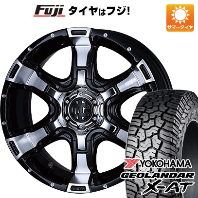 【新品国産6穴139.7車】 夏タイヤ ホイール4本セット 265/70R17 ヨコハマ ジオランダー X AT G016 クリムソン マーテルギア(MG) ヴァンパイア 17インチ :fuji 11822 83189 41939 41939:フジコーポレーション