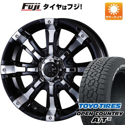 【新品】プラド 夏タイヤ ホイール4本セット 265/65R17 トーヨー オープンカントリー A/T III RWL/RBL クリムソン マーテルギア(MG) ビースト 17インチ｜fujicorporation