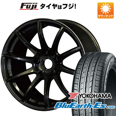 クーポン配布中 【新品国産5穴114.3車】 夏タイヤ ホイール4本セット 215/45R18 ヨコハマ ブルーアース ES32 レイズ グラムライツ 57トランセンド 18インチ :fuji 1130 139729 35468 35468:フジコーポレーション