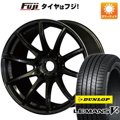 【新品国産5穴114.3車】 夏タイヤ ホイール４本セット 235/40R18 ダンロップ ルマン V+(ファイブプラス) レイズ グラムライツ 57トランセンド 18インチ :fuji 15681 139730 40705 40705:フジコーポレーション