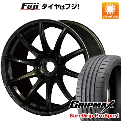 クーポン配布中 【新品国産5穴114.3車】 夏タイヤ ホイール4本セット 225/40R18 グリップマックス シュアグリップ PRO SPORTS BSW（限定） 57Transcend 18インチ :fuji 1131 139730 38309 38309:フジコーポレーション