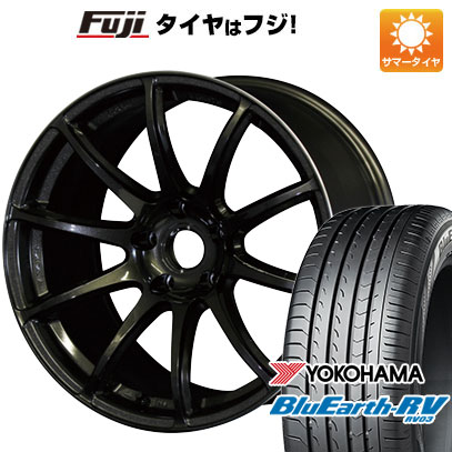 【パンク保証付】【新品国産5穴114.3車】 夏タイヤ ホイール4本セット 235/50R18 ヨコハマ ブルーアース RV 03 レイズ グラムライツ 57トランセンド 18インチ :fuji 454 139730 36871 36871:フジコーポレーション