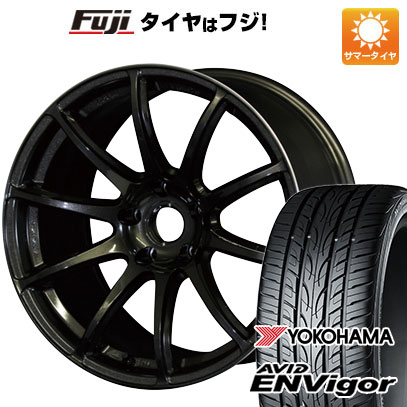 【新品国産5穴114.3車】 夏タイヤ ホイール4本セット 215/45R18 ヨコハマ エイビッド エンビガーS321 レイズ グラムライツ 57トランセンド 18インチ :fuji 1130 139729 33745 33745:フジコーポレーション