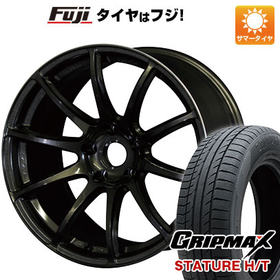 【新品国産5穴114.3車】 夏タイヤ ホイール4本セット 225/55R18 グリップマックス スタチャー H/T BSW（限定） レイズ グラムライツ 57トランセンド 18インチ :fuji 1321 139730 38591 38591:フジコーポレーション