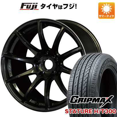 【新品国産5穴114.3車】 夏タイヤ ホイール4本セット 225/55R18 グリップマックス スタチャー H/T300 BSW（限定） レイズ グラムライツ 57トランセンド 18インチ :fuji 1321 139729 40200 40200:フジコーポレーション