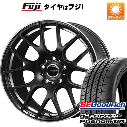 【新品国産4穴100車】 夏タイヤ ホイール４本セット 205/45R17 BFG(フジ専売) g FORCE フェノム T/A アドヴァンティ・レーシング ヴィゴロッソ N765 17インチ :fuji 1669 76999 41269 41269:フジコーポレーション