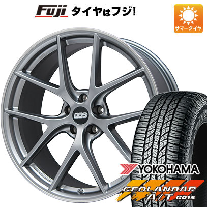 【新品国産5穴114.3車】 夏タイヤ ホイール4本セット 235/55R19 ヨコハマ ジオランダー A/T G015 RBL BBS GERMANY BBS CI R プラチナムシルバー 19インチ :fuji 1121 127468 28522 28522:フジコーポレーション