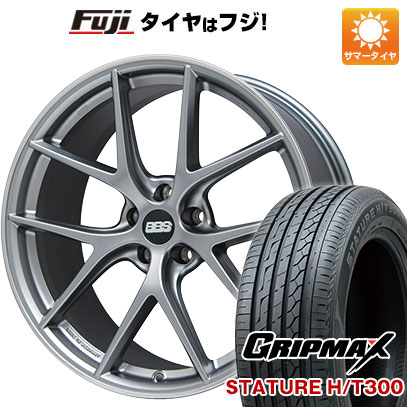 【新品国産5穴114.3車】 夏タイヤ ホイール4本セット 235/55R19 グリップマックス スタチャー H/T300 BSW BBS GERMANY CI R プラチナムシルバー 19インチ :fuji 1121 127458 40206 40206:フジコーポレーション