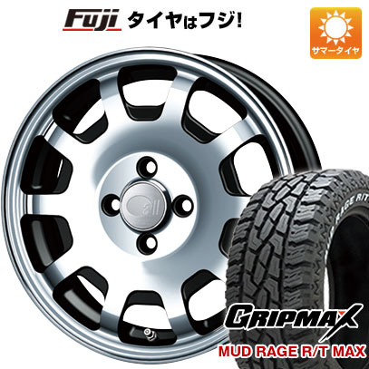 新品 ハスラー デリカミニ(4WD) 夏タイヤ ホイール４本セット 165/60R15 グリップマックス マッドレイジR/T MAX RWL(限定) エンケイ オールフォーKCR 15インチ :fuji 21761 150750 32787 32787:フジコーポレーション