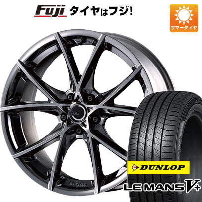 【新品国産5穴114.3車】 夏タイヤ ホイール4本セット 245/35R20 ダンロップ ルマン V+(ファイブプラス) エムズスピード ジュリア フルスロットル 20インチ :fuji 1307 78134 40706 40706:フジコーポレーション