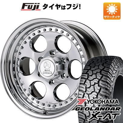 【新品国産車用 6穴139.7車】 夏タイヤ ホイール4本セット 265/75R16 ヨコハマ ジオランダー X-AT G016 エルフォード ブラッドストック 16インチ