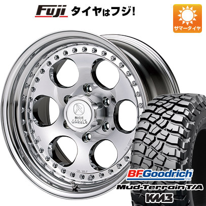 【新品国産車用 6穴139.7車】 夏タイヤ ホイール4本セット 265/70R16 BFグッドリッチ マッドテレーンT/A KM3 エルフォード ブラッドストック 16インチ