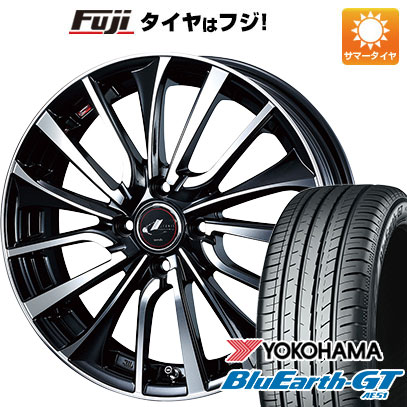 クーポン配布中 【新品国産4穴100車】 夏タイヤ ホイール４本セット 195/65R15 ヨコハマ ブルーアース GT AE51 ウェッズ レオニス VT 15インチ :fuji 11881 132662 28579 28579:フジコーポレーション