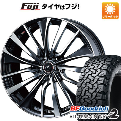 【新品国産5穴114.3車】 夏タイヤ ホイール4本セット 215/65R16 BFグッドリッチ オールテレーンT/A KO2 RBL ウェッズ レオニス VT 16インチ :fuji 1310 132801 23751 23751:フジコーポレーション