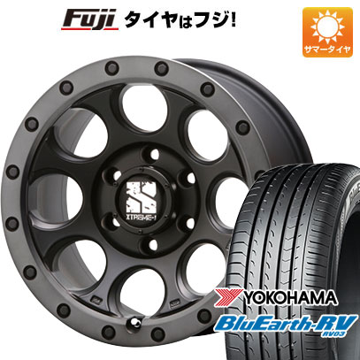 【パンク保証付】【新品国産5穴114.3車】 夏タイヤ ホイール4本セット 225/50R18 ヨコハマ ブルーアース RV 03 MLJ エクストリームJ XJ03 18インチ :fuji 1301 131726 36869 36869:フジコーポレーション