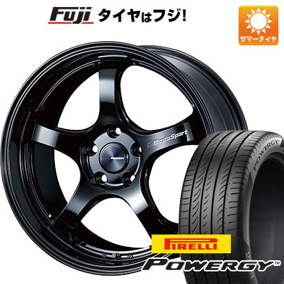 【新品国産5穴114.3車】 夏タイヤ ホイール4本セット 225/55R19 ピレリ パワジー ウェッズ ウェッズスポーツ RN 05M 19インチ : fuji 2581 135164 41420 41420 : フジコーポレーション