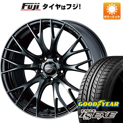 【新品国産5穴114.3車】 夏タイヤ ホイール4本セット 215/55R17 グッドイヤー イーグル エルエス エグゼ(限定) ウェッズ ウェッズスポーツ SA 20R 17インチ :fuji 1841 136510 31590 31590:フジコーポレーション