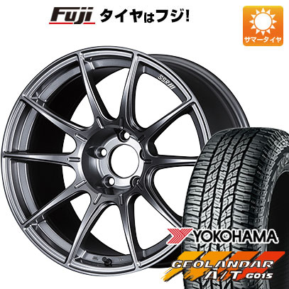 クーポン配布中 【新品国産5穴114.3車】 夏タイヤ ホイール4本セット 235/55R19 ヨコハマ ジオランダー A/T G015 RBL SSR GTX01 19インチ :fuji 1121 142850 28522 28522:フジコーポレーション