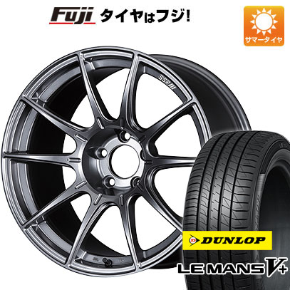 クーポン配布中 【新品国産5穴114.3車】 夏タイヤ ホイール4本セット 245/45R19 ダンロップ ルマン V+(ファイブプラス) SSR GTX01 19インチ :fuji 1141 142850 40712 40712:フジコーポレーション