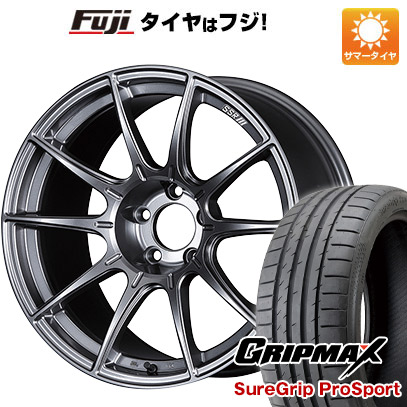 クーポン配布中 【新品国産5穴114.3車】 夏タイヤ ホイール4本セット 245/45R19 グリップマックス シュアグリップ PRO SPORTS BSW（限定） SSR GTX01 19インチ :fuji 1141 142850 38317 38317:フジコーポレーション