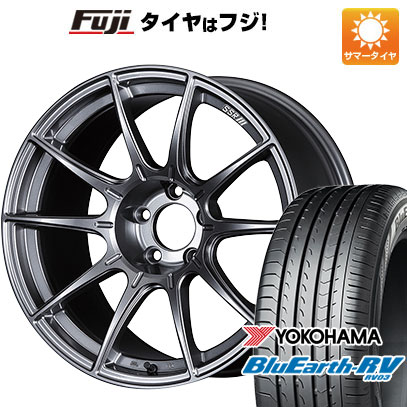 クーポン配布中 【パンク保証付】【新品国産5穴114.3車】 夏タイヤ ホイール4本セット 215/45R18 ヨコハマ ブルーアース RV 03 SSR GTX01 18インチ :fuji 1130 142833 36867 36867:フジコーポレーション