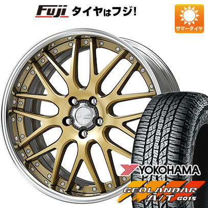 クーポン配布中 【新品国産5穴114.3車】 夏タイヤ ホイール4本セット 235/60R18 ヨコハマ ジオランダー A/T G015 RBL ワーク ランベック LM1 18インチ :fuji 27064 141344 22898 22898:フジコーポレーション