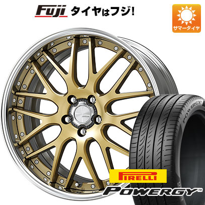 【新品国産車用 5穴114.3車】 夏タイヤ ホイール4本セット 225/45R19 ピレリ パワジー ワーク ランベック LM1 19インチ