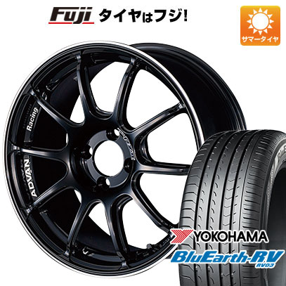 【パンク保証付】【新品国産5穴100車】 夏タイヤ ホイール4本セット 205/55R16 ヨコハマ ブルーアース RV 03 ヨコハマ アドバンレーシング RZII 16インチ :fuji 2241 84056 36884 36884:フジコーポレーション