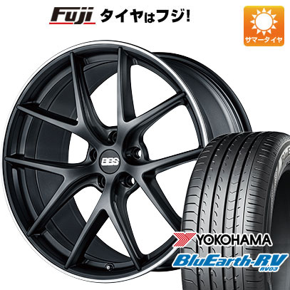 【パンク保証付】【新品国産5穴114.3車】 夏タイヤ ホイール4本セット 225/45R19 ヨコハマ ブルーアース RV 03 BBS GERMANY BBS CI R サテンブラック 19インチ :fuji 879 127378 36864 36864:フジコーポレーション