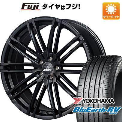 【パンク保証付】【新品国産5穴114.3車】 夏タイヤ ホイール4本セット 245/40R20 ヨコハマ ブルーアース RV 03 クライメイト SUW エクスカリバー 20インチ :fuji 1461 83556 36862 36862:フジコーポレーション