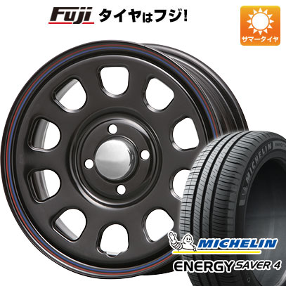 【新品 軽自動車】N-BOX タント ワゴンR 夏タイヤ ホイール4本セット 155/65R14 ミシュラン エナジー セイバー4 MLJ デイトナSS 14インチ｜fujicorporation