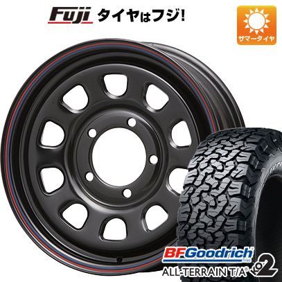 【新品】ジムニーシエラ 夏タイヤ ホイール4本セット 225/70R16 BFグッドリッチ オールテレーンT/A KO2 RWL/RBL MLJ デイトナSS 16インチ :fuji 16701 121389 22213 22213:フジコーポレーション